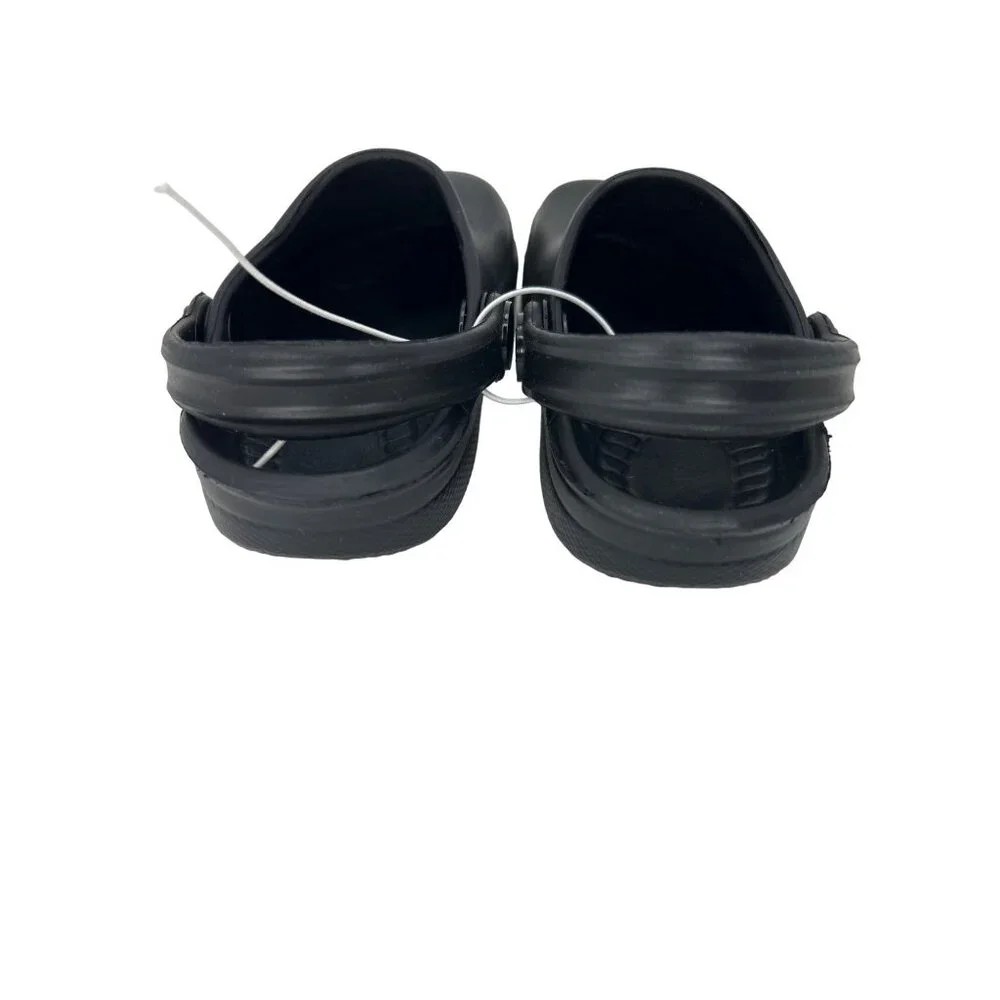 Skechers BOBS Black Clogs Size 10 Unisex Kids‎ Comfort Slip-On Garden Work Shoes